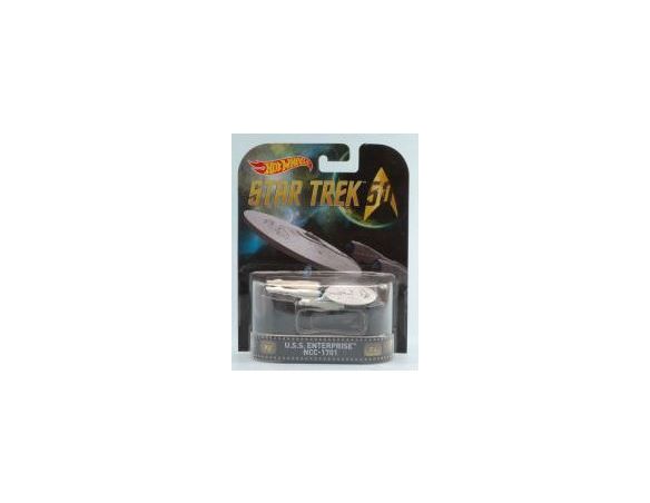 Hot Wheels HWDJF53 STAR TREK U.S.S.ENTERPRISE NCC-1701 1:64 Modellino
