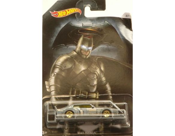 Hot Wheels HWDJL47MA MAD MANGA BATMAN V SUPERMAN 1:64 Modellino