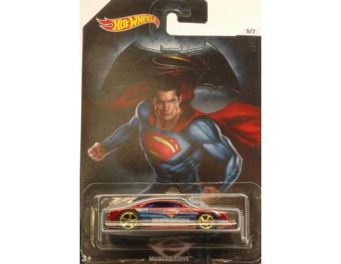 Hot Wheels HWDJL47MU MUSCLE TONE BATMAN V SUPERMAN 1:64 Modellino