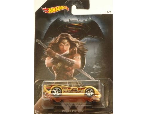 Hot Wheels HWDJL47P POWER PISTONS BATMAN V SUPERMAN 1:64 Modellino