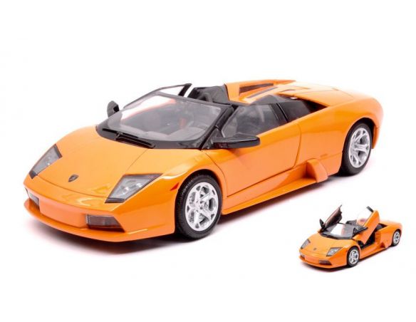 Motormax MTM73316OR LAMBORGHINI MURCIELAGO ROADSTER 2007 ORANGE 1:24 Modellino
