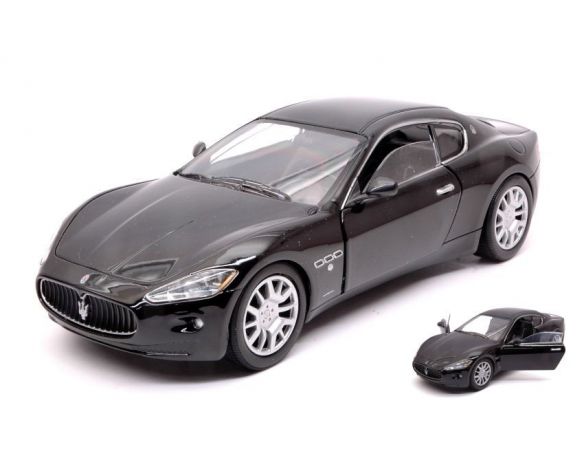 Motormax MTM73361BK MASERATI GRANTURISMO 2007 BLACK 1:24 Modellino