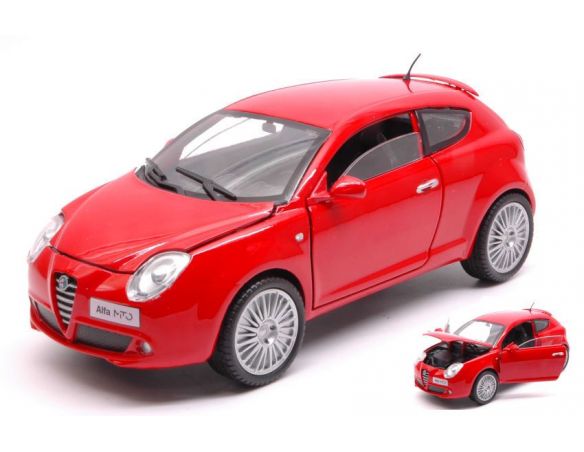 Motormax MTM73371R ALFA ROMEO MITO RED 1:24 Modellino