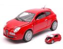 Motormax MTM73371R ALFA ROMEO MITO RED 1:24 Modellino