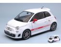 Motormax MTM73380W ABARTH 500 2009 WHITE 1:24 Modellino