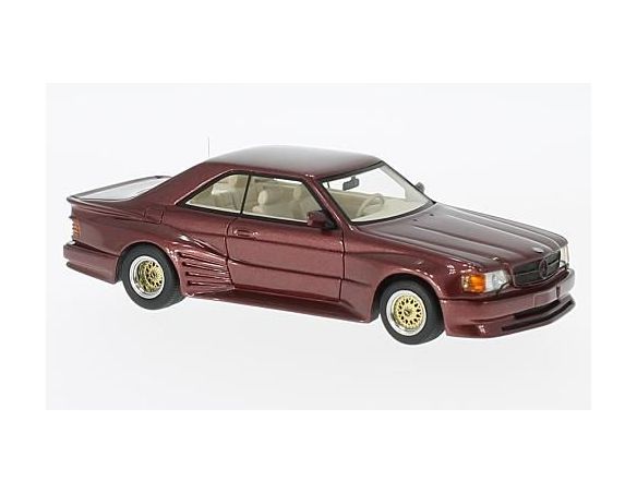 Neo Scale Models NEO46601 MERCEDES 500 SEC KOENIG SPECIALS RED 1:43 Modellino