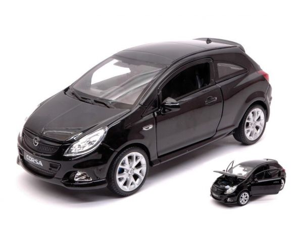 Welly WE22511BK OPEL CORSA OPC 2008 BLACK 1:24 Modellino