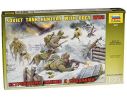Zvezda 3611 SOVIET TANK HUNTERS WITH DOGS WWII KIT Modellino