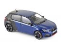 Norev NV473816 PEUGEOT 308 GTi COUPE FRANCHE 2017 MAGNETIC BLUE/BLACK 1:43 Modellino