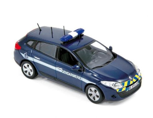 Norev NV517647 RENAULT MEGANE ESTATE 2012 GENDARMERIE 1:43 Modellino