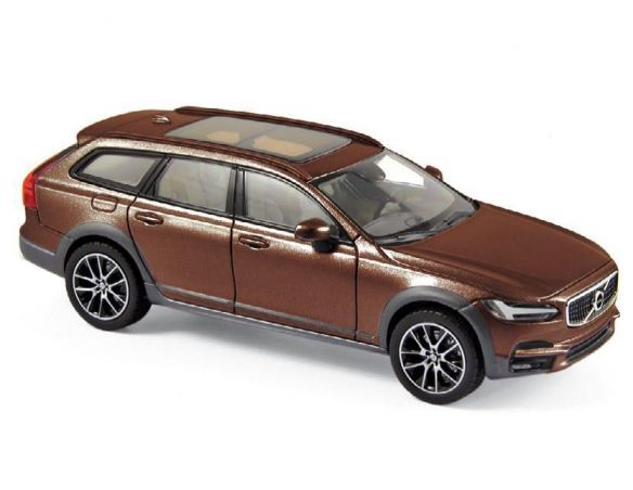 Norev NV870069 VOLVO V90 CROSS COUNTRY 2017 MAPLE BROWN 1:43 Modellino