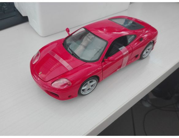 Hot Wheels FERRARI 360 MODENA ROSSO 1:18 Senza Scatola Modellino