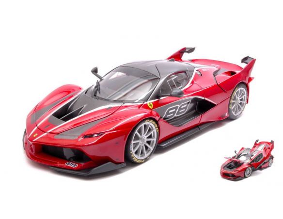 Bburago BU16907R FERRARI FXX-K N.88 RED SIGNATURE 1:18 Modellino