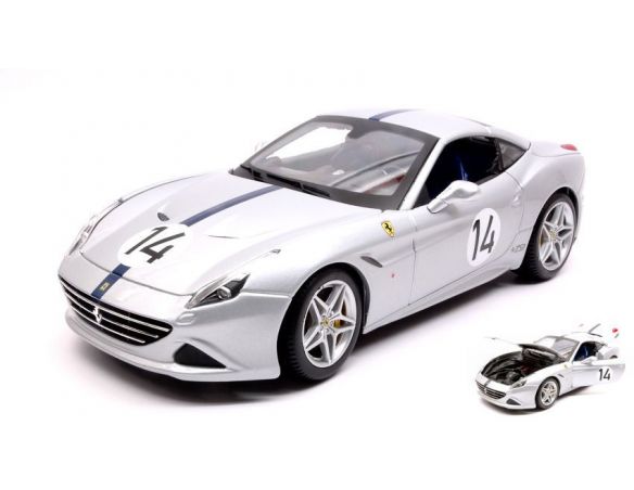 BBURAGO BU76103 FERRARI CALIFORNIA T N.14 THE HOT ROD 70th ANNIVERSARY 1:18 Modellino