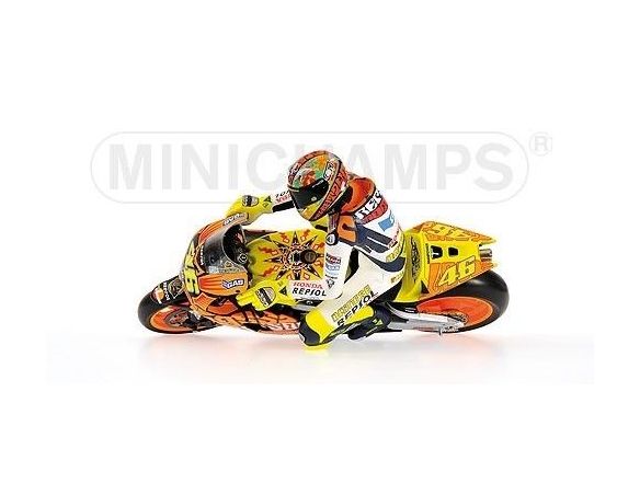 Minichamps PM312030186 FIGURA V.ROSSI 2003 VALENCIA GP 1:12 Modellino