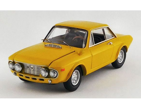 Best Model BT9677 LANCIA FULVIA COUPE' 1600 HF FANALONE 1968 YELLOW 1:43 Modellino