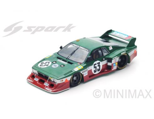 Spark Model S18163 LANCIA BETA MONTECARLO N.53 19th LM 1980 C.FACETTI-M.FINOTTO 1:18 Modellino