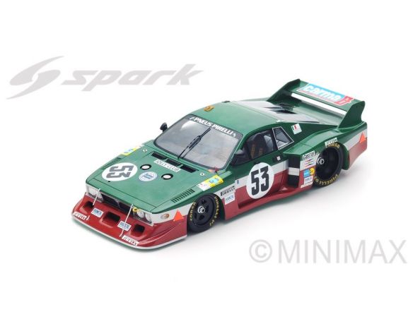 Spark Model S18163 LANCIA BETA MONTECARLO N.53 19th LM 1980 C.FACETTI-M.FINOTTO 1:18 Modellino