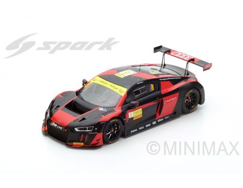 Spark Model S18MC16 AUDI R8 N.8 WINNER MACAU GT WORLD CUP 2016 L.VANTHOOR 1:18 Modellino