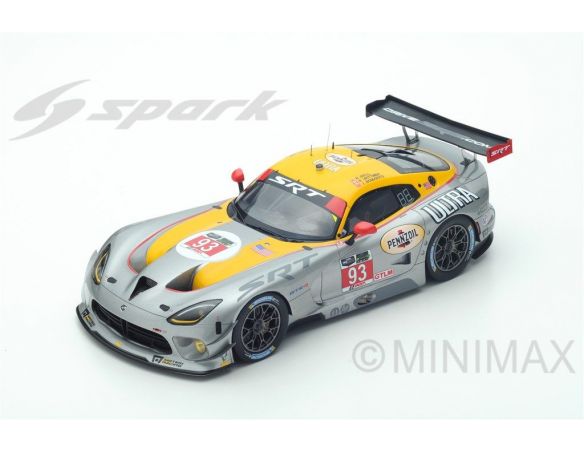 Spark Model S18US003 VIPER GTS N.93 2nd GTLM 12H SEBRING 2014 BELL-J.BOMARITO-K.WITTMER 1:18 Modellino