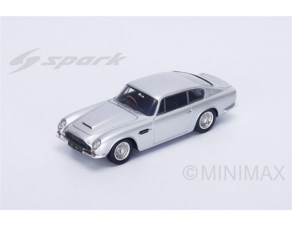 Spark Model S2428 ASTON MARTIN DB6 MK II 1969 SILVER 1:43 Modellino