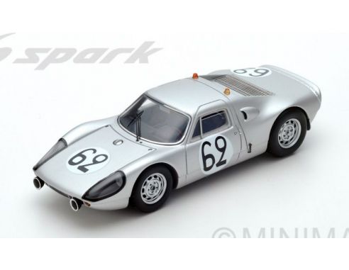 Spark Model S4684 PORSCHE 904/04 GTS N.62 DNF LM 1965 C.POIROT-R.STOMMELEN 1:43 Modellino