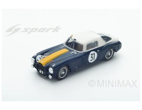 Spark Model S4722 LANCIA D20 N.31 DNF LM 1953 ROBERT MANZON-LOUIS CHIRON 1:43 Modellino