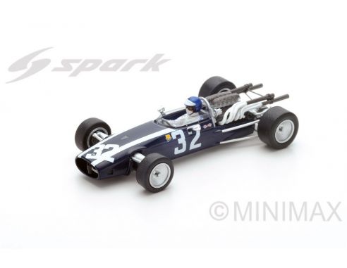 Spark Model S4807 COOPER T81B JACKY ICKX 1967 N.32 6th ITALIAN GP 1:43 Modellino