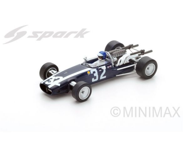 Spark Model S4807 COOPER T81B JACKY ICKX 1967 N.32 6th ITALIAN GP 1:43 Modellino