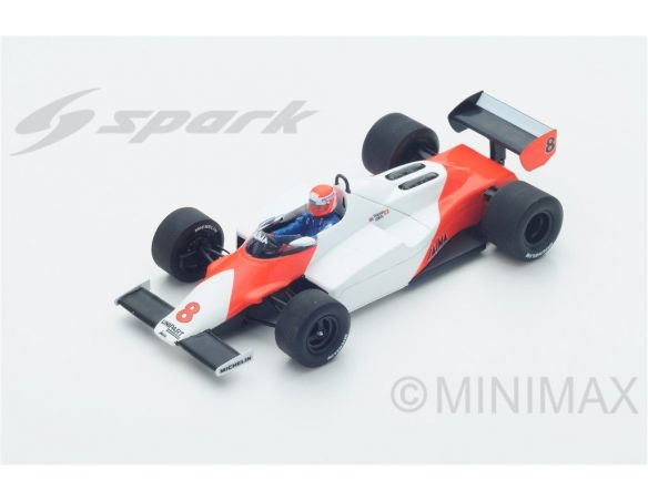 Spark Model S4842 MC LAREN MP4/1C NIKI LAUDA 1983 N.8 2nd LONG BEACH GP 1:43 Modellino