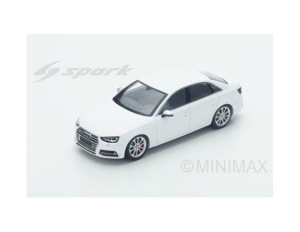 Spark Model S4887 AUDI S4 2016 WHITE 1:43 Modellino