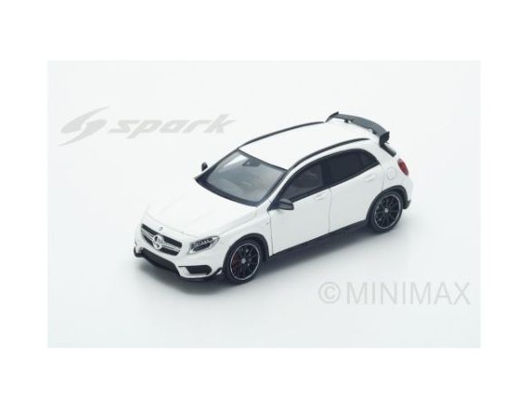 Spark Model S4911 MERCEDES AMG GLA 45 2016 CIRRUS WHITE 1:43 Modellino