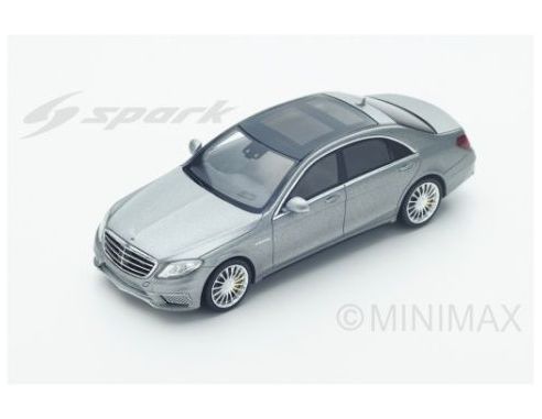 Spark Model S4916 MERCEDES AMG S65 2016 SILVER 1:43 Modellino