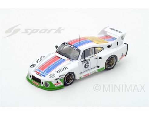 Spark Model SG027 PORSCHE 935 J N.6 WINNER DRM ZOLDER 1980 ROLF STOMMELEN 1:43 Modellino