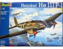 Revell 04696 HEIKEL HE 111 P-1 KIT 1:32 Kit Modellismo