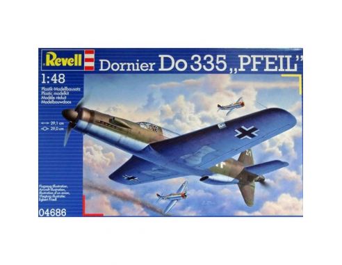Revell 04686 DORNIER DO 335 PFEIL KIT 1:48 Kit Modellismo