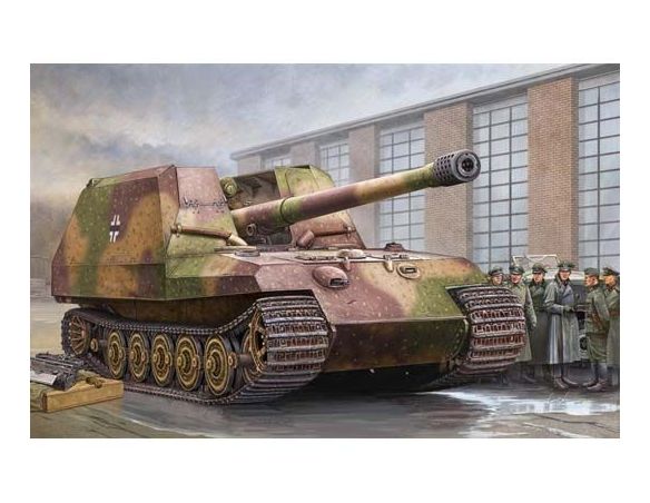 Trumpeter TP0378 CARRO GERMAN TIGER KIT 1:35 Modellino