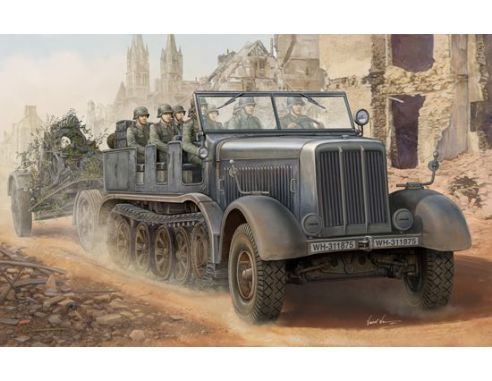 Trumpeter TP1583 SD KFZ 8 CAMION CINGOLATO 12t  KIT 1:35 Modellino