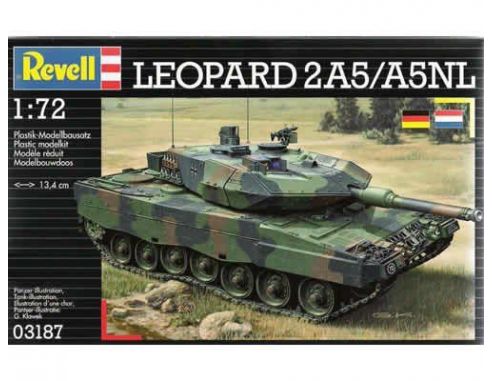Revell 03187 LEOPARD 2A5 A5NL 1:72 KIT Modellino