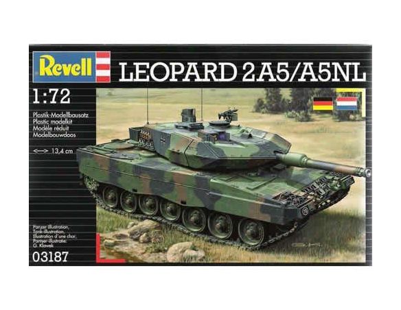 Revell 03187 LEOPARD 2A5 A5NL 1:72 KIT Modellino