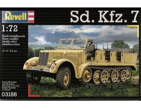 Revell 03186 SD. KFZ. 7 1:72 KIT Modellino