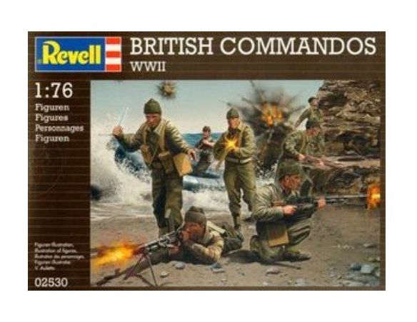 Revell 02530 BRITISH COMMANDOS WWII 1:76 KIT Modellino