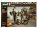 Revell 02530 BRITISH COMMANDOS WWII 1:76 KIT Modellino