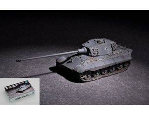 Trumpeter TP7160 GERMAN KING TIGER (HENSCHEL TURRET) WITH 105 mm KIT 1:72 Modellino