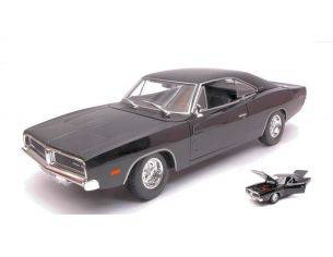 Maisto MI31387BK DODGE CHARGER R/T 1969 BLACK 1:18 Modellino