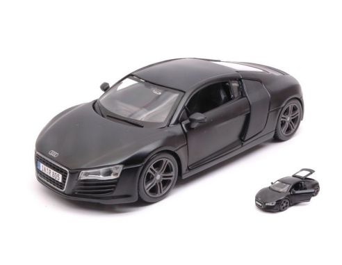 Maisto MI71900B AUDI R8 MATT BLACK 1:24 Modellino