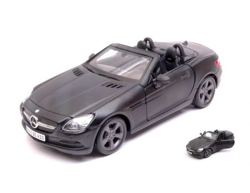 Maisto MI71900D MERCEDES SLK-CLASS MATT BLACK 1:24 Modellino