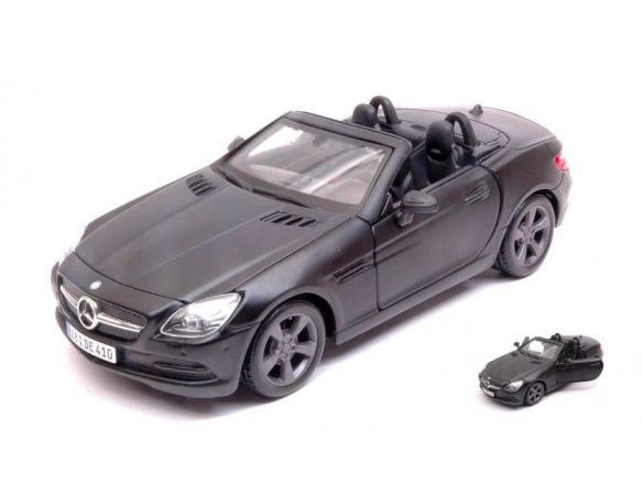 Maisto MI71900D MERCEDES SLK-CLASS MATT BLACK 1:24 Modellino