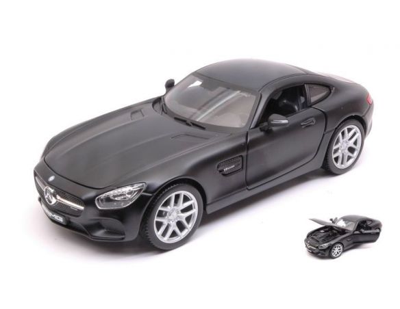 Maisto MI71900E MERCEDES AMG GT MATT BLACK 1:24 Modellino