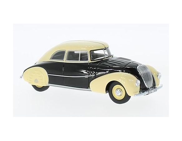 Neo Scale Models NEO46340 MAYBACH SW35 POWER LINE 1935 BLACK/CREAM 1:43 Modellino